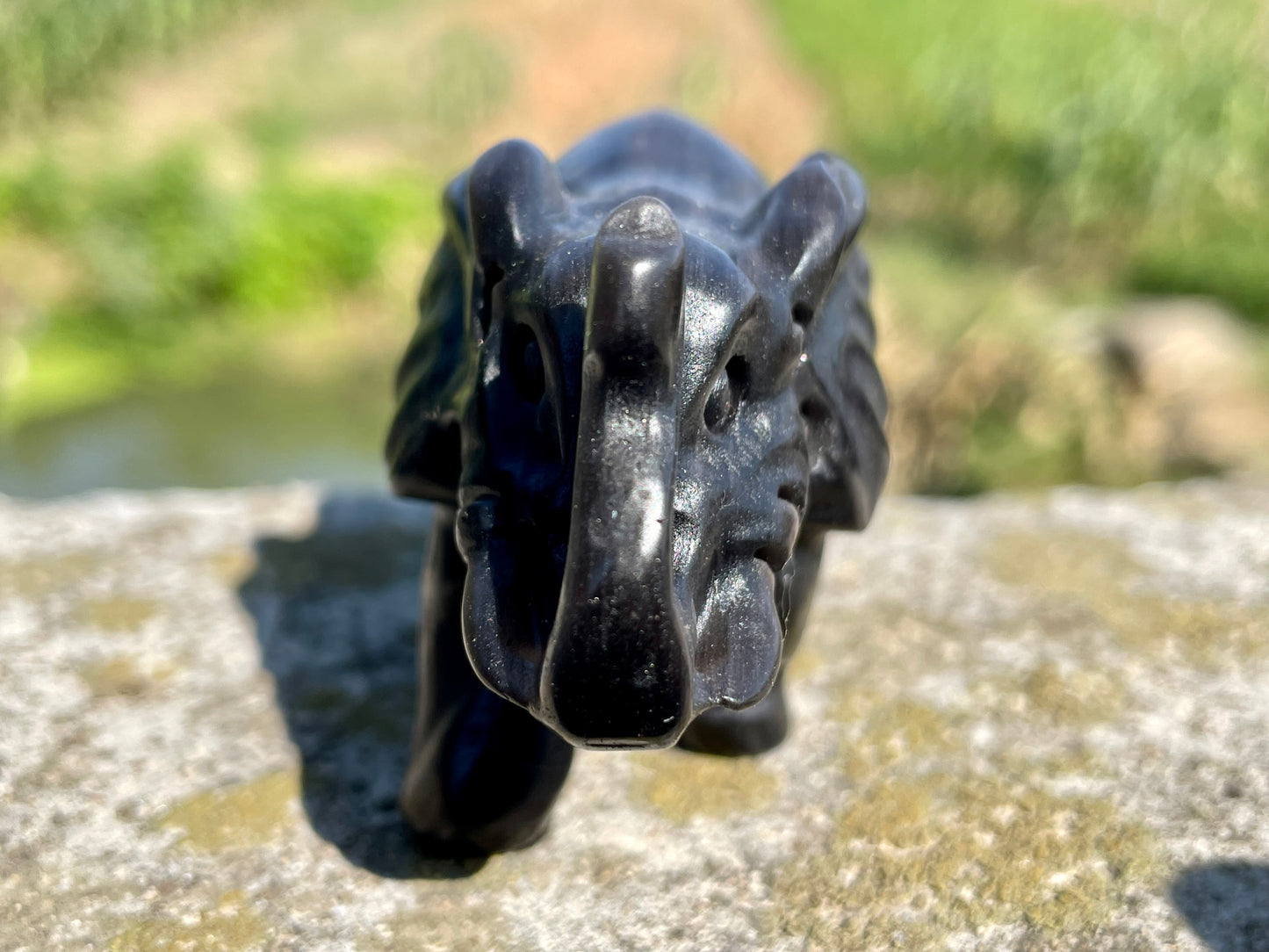 3.1''+ Natural Silver Obsidian quartz,quartz crystal,hand carved,Crystal Elephant,Elephant skull,Home Decoration Crystal Gifts